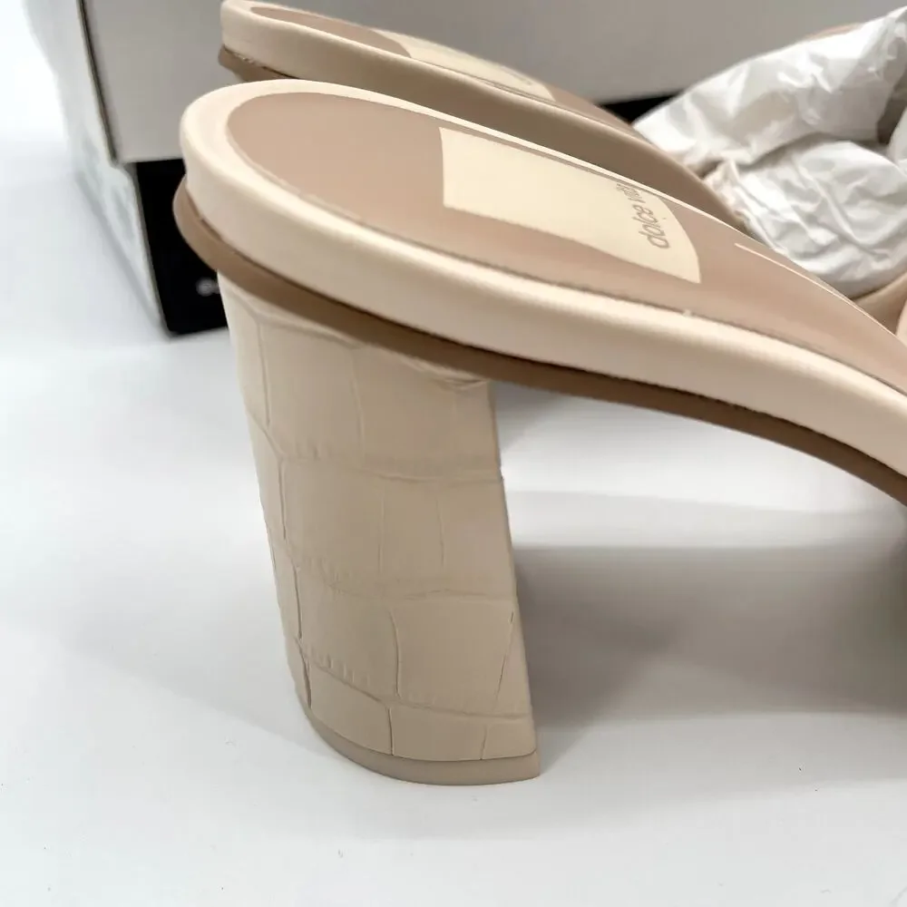 DOLCE VITA New in Box Priana Block Neutral Heels in Cream // 8.5 - Picture 7 of 12